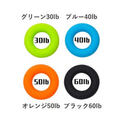 ハンドグリップ 筋トレ器具 リング型 握力 指 筋力 握力強化 トレーニング エクササイズ スポーツ用品 無地 単色 シンプル