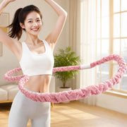 フラフープ 加重式 約1.5kg 大人用 ソフト 収納袋付き 男女兼用 フィットネス ダイエット エクササイズ ウエスト 有酸素運動 室内