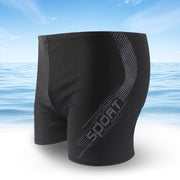 水着 帽子 2点セット メンズ スイムパンツ スイムウェア 男性用 ショート丈 ボクサー型 ボックス型 ショートパンツ キャップ 大きいサイズ ロゴ 競泳 水泳 フィットネス ジム スイミング 練習用 海パン レジャー 海水浴 プール ビーチ おしゃれ かっこいい 紳士用 ブラック