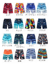 水着 メンズ ペアルック 海パン サーフパンツ スイムパンツ ビーチパンツ お揃い ハーフパンツ 海水パンツ スイムウエア プール 海水浴 ビーチ リゾート 川 水遊び 夏 おしゃれ カジュアル 男性用 紳士用 M L XL 2XL 3XL 4XL スイムウェア 恋人 カップル 夫婦 羽 フェザー チェック柄 ヤシの木