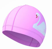 スイムキャップ 水泳帽 レディース メンズ 男女兼用 水泳用品 プールグッズ 競泳用 スイミング 女性 男性 大人用 プリント柄 スイムグッズ 伸縮性 イルカ 自転車 スワン カジュアル おしゃれ