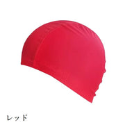 スイムキャップ 水泳帽 レディース メンズ 大人用 男女兼用 水泳用品 無地 ソリッドカラー シンプル 定番 スイミング プール 競泳 女性 男性 ユニセックス