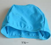 スイムキャップ 水泳帽 スイム用品 子供用 ジュニア 幼児 キッズ 無地 シンプル 男の子 女の子 男子 女子 半円 伸縮性 単色 定番 プール 海 競泳 カラバリ豊富