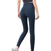 ヨガパンツ レギンス レディース 女性 大きいサイズあり ボトムス ヨガウェア フィットネスウェア 9分丈 ハイウエスト 無地 単色 シンプル おしゃれ トレーニング スパッツ ホットヨガ スポーツ エアロビクス サイクリング ジム 体操 ウォーキング ジョギング