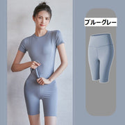 ヨガパンツ フィットネスパンツ トレーニングパンツ レギンス 5分丈 レディース ヨガウェア ボトムス ハイウェスト センターステッチ シンプル 無地 単色 おしゃれ フィット スリム スポーツ ジム 運動 ダンス スパッツ レギパン レギンスパンツ 大きいサイズ