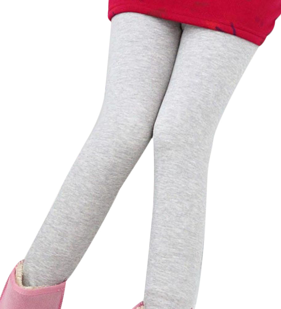 裏起毛レギンス レギンス 裏起毛 子供服 子供 キッズ グレー バリエーション画像
