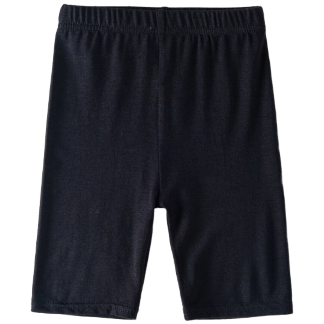 スパッツ 単品 5分丈 レギンス 子供服 キッズ ブラック バリエーション画像