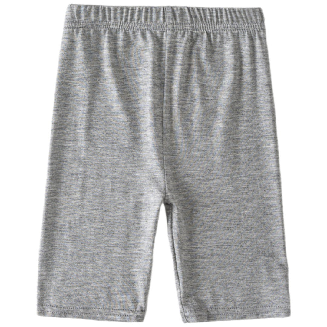 スパッツ 単品 5分丈 レギンス 子供服 キッズ グレー バリエーション画像