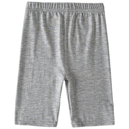 スパッツ 単品 5分丈 レギンス 子供服 キッズ グレー バリエーション画像