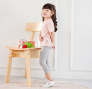 レギンス 7分丈 スパッツ 子供 キッズ 女の子 レッグウェア ファッション小物 レギパン ボトムス 無地 単色 ウエストゴム 伸縮性 シンプル かわいい おしゃれ お出かけ 通園 通学 発表会 デイリー