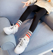 レギンス スパッツ 子供服 キッズ ジュニア 女の子 男の子 レッグウェア ウエストゴム ボトムス 英字ロゴ カジュアル  防寒 普段着 デイリー 外出 お出掛け 通園 通学 女児 男児 こども服 小学生 中学生 高学年 110cm 120cm 130cm 140cm 150cm 160cm