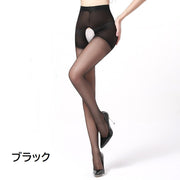 ストッキング オープンクロッチ クロッチオープン 10デニール クロッチレス レディース 女性 セクシー レース パンティストッキング パンスト 蒸れ防止 蒸れ対策 股開き 股あき 薄手 透ける シアー