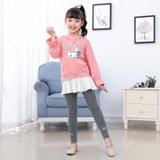 レギンス スパッツ キッズ ジュニア 子供用 女の子 ガールズ ボトムス レッグウェア リボン メロウ フリル ソリッドカラー シンプル お洒落 定番 ベーシック 着回し力 普段使い お出かけ 女児 子供服