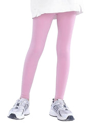 レギンス 9分丈 キッズ 子供服 薄手 スパッツ 女の子 男の子 レッグウェア ボトムス 無地 単色 シンプル カジュアル スポーツ