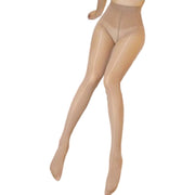 パンティストッキング パンスト 光沢 無地 レディース レッグウエア インナー セクシー 衣装 ダンス ブラック ベージュ ブラウン グレー