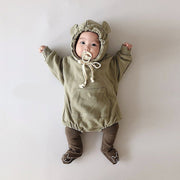 タイツ 子供用 ベビー 赤ちゃん 幼児 乳児 女の子 男の子 ウエストゴム レッグウェア 暖かい あったか くま 熊 クマ シンプル 可愛い キュート 普段使い お出かけ 部屋着 出産祝い 贈り物 ブラウン ホワイト 男児 女児