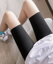 レギンス スパッツ 5分丈 膝上丈 ショート丈 インナーパンツ レディース 女性 ブラック シンプル オーバーパンツ スポーツ ジム ヨガ フィットネス ストレッチ スリム フィット 伸縮 ボトムス レギパン 婦人用