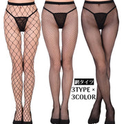 網タイツ パンティストッキング パンスト レディース フィッシュネット 大網 中網 小網 メッシュ セクシー 美脚 コスプレ 黒