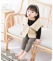 レギンス ベビー キッズ スパッツ タイツ 女の子 男の子 リブ シンプル 無地 春 秋 冬 80cm 90cm 100cm 110cm  防寒 膝保護 着回し 保育園 幼稚園 小学生 カラバリ豊富 あったか ヘビロテ 子供用 赤ちゃん ブラック 黒 白 ホワイト ナチュラル カジュアル くすみカラー おしゃれ かわいい かっこいい