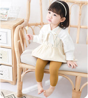 レギンス ベビー キッズ スパッツ タイツ 女の子 男の子 リブ シンプル 無地 春 秋 冬 80cm 90cm 100cm 110cm  防寒 膝保護 着回し 保育園 幼稚園 小学生 カラバリ豊富 あったか ヘビロテ 子供用 赤ちゃん ブラック 黒 白 ホワイト ナチュラル カジュアル くすみカラー おしゃれ かわいい かっこいい