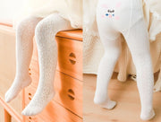 タイツ 薄手 ストッキング ベビー キッズ 子供 女の子 レッグウェア シンプル 通気性 メッシュ レース かわいい おしゃれ ナチュラル ガーリー 定番 着回し ヘビロテ ファッション小物 お出かけ 通園 通学