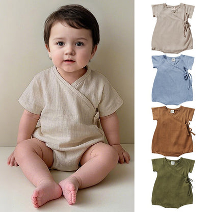 ロンパース 半袖 ベビー服 夏 カバーオール 赤ちゃん 商品画像
