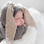 ロンパース カバーオール ベビー 新生児 乳児 女の子 男の子 つなぎ 長袖 ロングパンツ フード 耳付き ウサギ ジップアップ ファスナー 長ズボン 59 66 73 80 90 ベージュ ブルー 青 ホワイト 白 ピンク グレー 灰 春 秋 冬 おしゃれ カジュアル 女児 男児 出産祝い プレゼント 写真撮影 インスタ映え コスプレ かわいい キュート ナチュラル