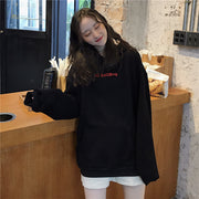 パーカー レディース 女性用 トップス フーディ スウェット プルオーバー 長袖 裏起毛 デビル ツノ 大きいサイズ ゆったり おしゃれ