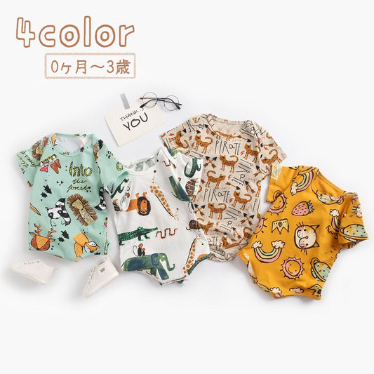 ロンパース カバーオール つなぎ ベビー 赤ちゃん 子供服 商品画像
