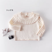 セーター ロンパース 単品 66-90cm ベビー服 赤ちゃん 男の子 女の子 ニット 長袖 ノースリーブ かわいい おしゃれ