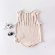 セーター ロンパース 単品 66-90cm ベビー服 赤ちゃん 男の子 女の子 ニット 長袖 ノースリーブ かわいい おしゃれ