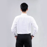 シャツ 長袖 メンズ ワイシャツ フォーマル ウィングカラー 礼服 ピンタック入り 蝶ネクタイ用 タキシード用 トップス おしゃれ かっこいい 男性用 紳士用