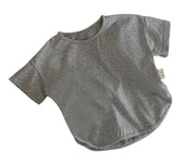 カットソー Tシャツ キッズ ベビー 子供用 女の子 男の子 トップス 半袖 ラウンドネック ラウンドカット 無地 シンプル ソリッドカラー お洒落 可愛い 合わせやすい 着回し力 ヘビロテ