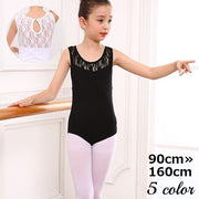 バレエレオタード スカートなし キッズ 女の子 レース 子供服 練習着 レッスン着 ダンス衣装 ノースリーブ 新体操 発表会 バレエ用品 ダンスウェア 連体ダンス服 ラウンドネック Uネック タンクトップ 花柄 シースルー 透け感 ティアドロッププラケット バックシャン 通気性 かわいい 可愛い おしゃれ 子ども こども 幼児 ジュニア ベビー 女児 ガールズ 春 夏 秋
