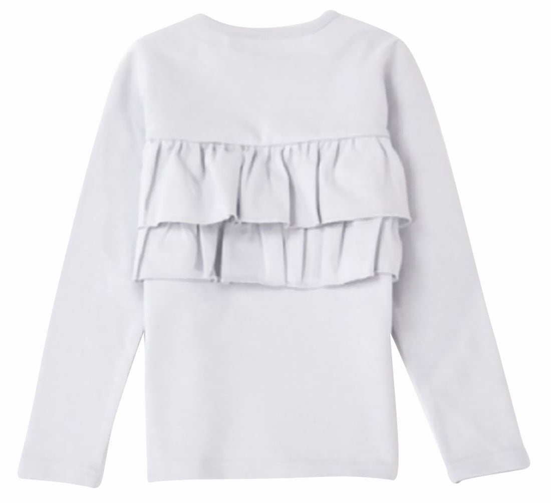 子供服 女の子 ガールズ フリル トップス フリルトップス アイスブルー バリエーション画像