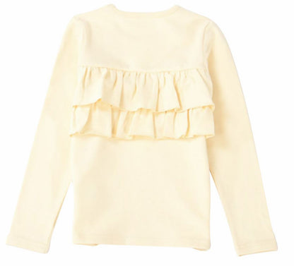 子供服 女の子 ガールズ フリル トップス フリルトップス アイボリー バリエーション画像