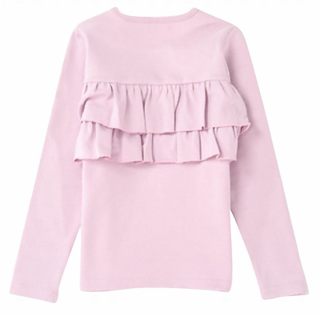 子供服 女の子 ガールズ フリル トップス フリルトップス ラベンダー バリエーション画像