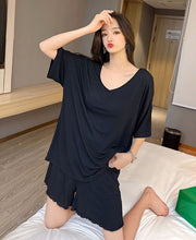 カットソー 半袖 レディース Tシャツ チュニック丈 部屋着 ゆったり 美背中見せ Vネック ドロップショルダー 無地 セクシー