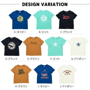 子供服 プリントTシャツ 女の子 男の子 半袖Tシャツ キッズ ジュニア ベビー トップス 可愛い かわいい リンクコーデ カットソー カジュアル カラバリ 通園 通学 恐竜 ロゴ 子ども こども 夏服