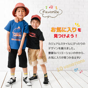 子供服 プリントTシャツ 女の子 男の子 半袖Tシャツ キッズ ジュニア ベビー トップス 可愛い かわいい リンクコーデ カットソー カジュアル カラバリ 通園 通学 恐竜 ロゴ 子ども こども 夏服