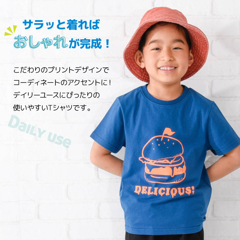 子供服 プリントTシャツ 女の子 男の子 半袖Tシャツ キッズ 商品画像4