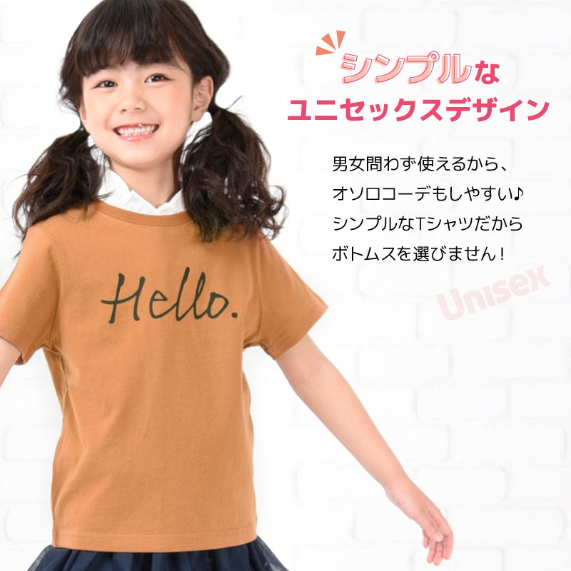 子供服 プリントTシャツ 女の子 男の子 半袖Tシャツ キッズ 商品画像5