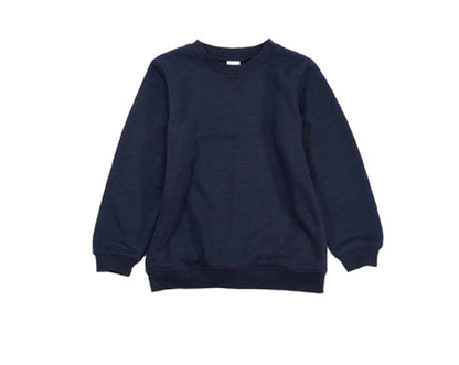 トレーナー 裏毛 長袖 子供服 キッズ ジュニア ダークパープル バリエーション画像