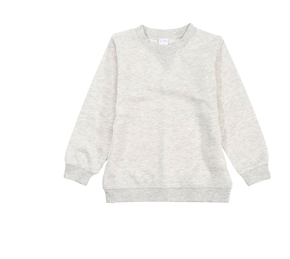 トレーナー 裏毛 長袖 子供服 キッズ ジュニア オートミール バリエーション画像