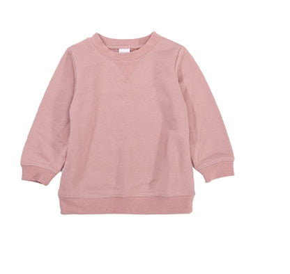トレーナー 裏毛 長袖 子供服 キッズ ジュニア ピンク バリエーション画像