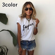 半袖Tシャツ ロゴTシャツ カットソー レディース トップス 春夏 モノトーン ラウンドネック クルーネック 白 黒 シンプル 定番 ロゴプリント カジュアル カッコイイ S M L XL 2XL 3XL 4XL 5XL