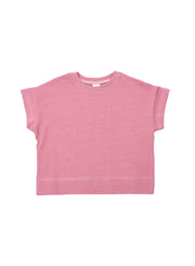 子供服 半袖Tシャツ Tシャツ 配色ステッチ 5分袖 キッズ ベビー ジュニア リンクコーデ 男の子 女の子 トップス カットソー 無地 シンプル カラバリ豊富 通園 通学 ラウンドネック クルーネック 丸首 子ども こども