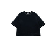 子供服 半袖Tシャツ Tシャツ 長袖Tシャツ 配色ステッチ 7分袖 キッズ ベビー ジュニア 男の子 女の子 トップス カットソー ラウンドネック 着まわし 無地 カラバリ豊富 シンプル ベーシック くすみカラー 子ども こども