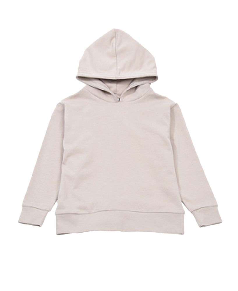 子供服 パーカー 男の子 女の子 長袖 スウェット グレージュ バリエーション画像