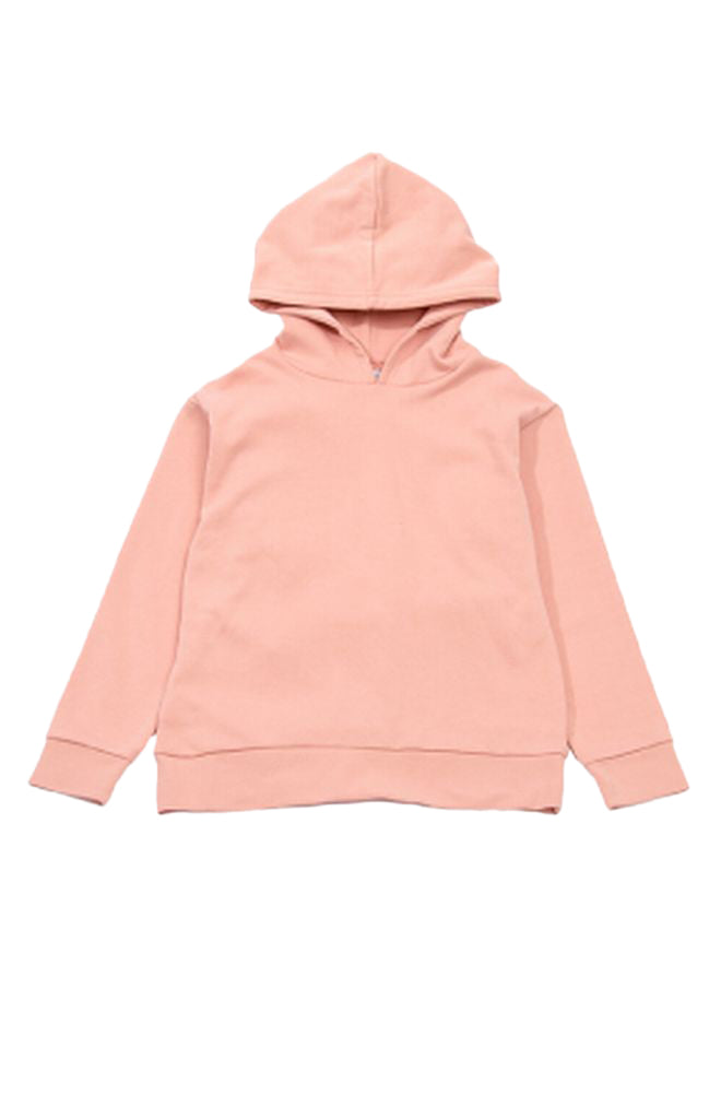 子供服 パーカー 男の子 女の子 長袖 スウェット ピーチピンク バリエーション画像